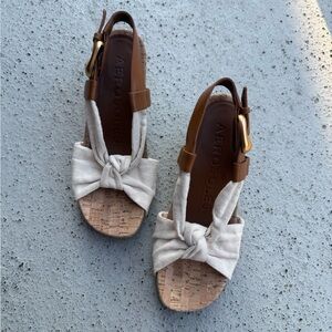 Aerosoles Miki Women's Wedge Sandals Size 7.5